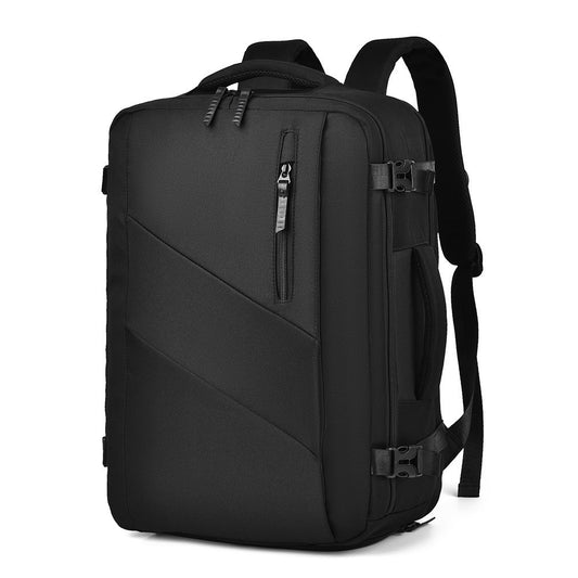 Business Backpack, Cross-Border Bestseller, Expandable, Large Capacity, Multifunctional Computer Bag, Business Travel Waterproof Backpack