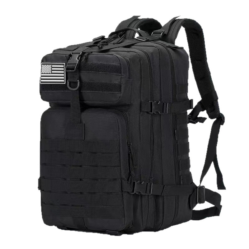 Outdoor Cross-Border Camouflage Tactical Backpack Large Capacity Backpack Large 3P Bag Mountaineering Bag Military Enthusiast Double Shoulder Outdoor Leisure