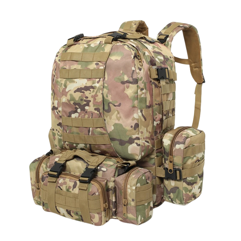 Ridgework Tactical Backpack Detachable Pouches