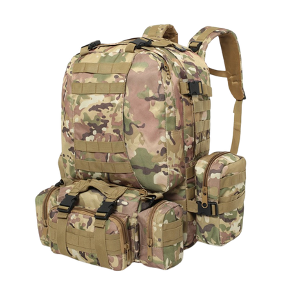 Ridgework Tactical Backpack Detachable Pouches