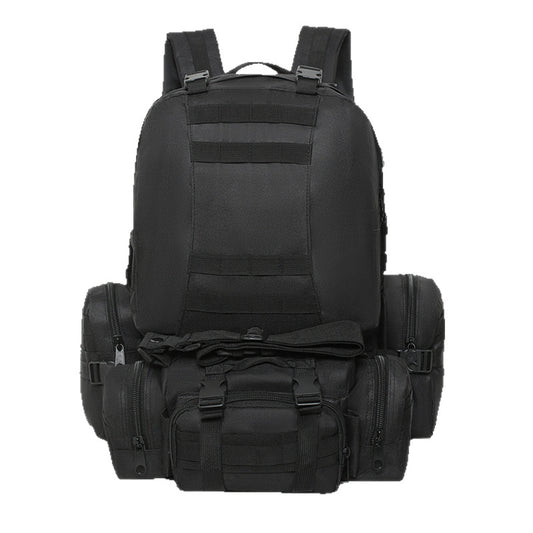 Combination Tactical Backpack For Military Enthusiasts, Travel, Outdoor Mountaineering, Camping, Detachable Large-Capacity Camouflage Backpack, Saddle Bag